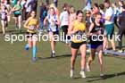 Womens under-17s 2025 UK CAU Inter Counties Cross Country Champs., Wollaton Park, Nottingham. Photo: David T. Hewitson/Sports for All Pics